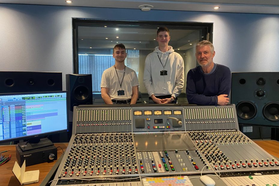 In the Neve 51 with Bax and Joe