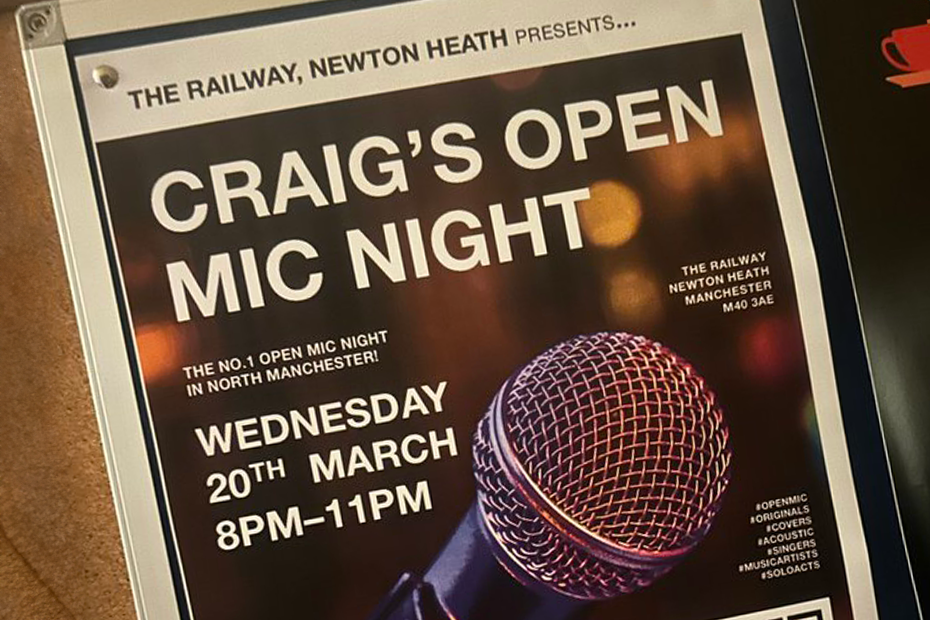 Craig’s Open Mic Night